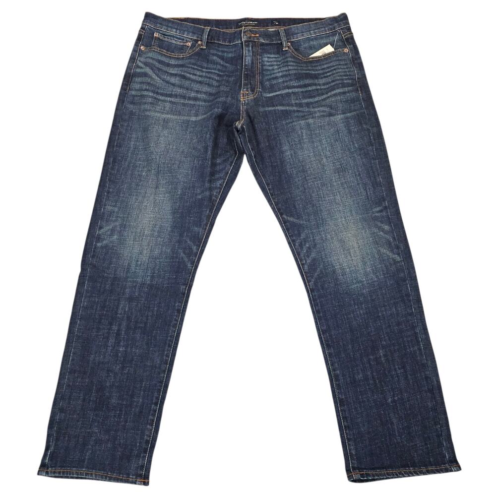 NWT Lucky Brand Jeans  Mens 40 x 32 410 Athletic Slim Relaxed Casual Denim